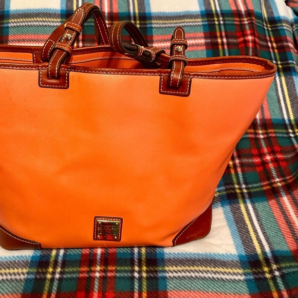 Large Tote, orange in color - Picture 1 of 3